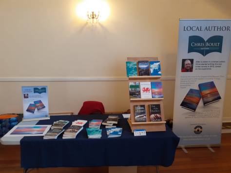 Chris' stall at Uttoxeter market.